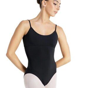 Black Capezio Camisole Leotard w/ Twist Back - Size M